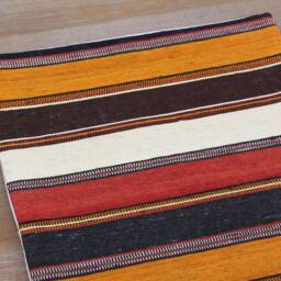 "Set Of 2 Pcs, Kilim Pillow Cover, Vintage Pillow, 16.93"" X 17.32" - thumbnail 2