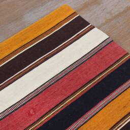 "Set Of 2 Pcs, Kilim Pillow Cover, Vintage Pillow, 16.93"" X 17.32" - thumbnail 3