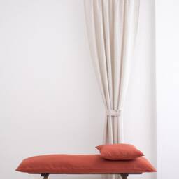 Lumbar Pillow Cover, Washed Linen Pillowcase With Zipper, Stylish Custom Size For Living Room - thumbnail 3