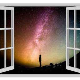 3D Stargazing Wall Sticker Stellar Serenity Kids Decor - thumbnail 2