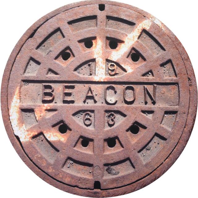 Doormat - Beacon, Ny Sewer Cover Original Photography