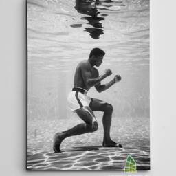 Muhammad Ali Underwater Canvas Art Wall Print Picture Sports Boxing Framed Home Decor -E285 - thumbnail 2