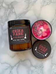 Erika Fane Candle - Corrupt Penelope Douglas Fanart The Cowgirls Devils Night Merch Booktok Dark Romance Gift - thumbnail 1