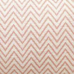 James Hare Chevron Cushion Red Cream Zigzag Designer Pillow Cover 12x20 - thumbnail 2
