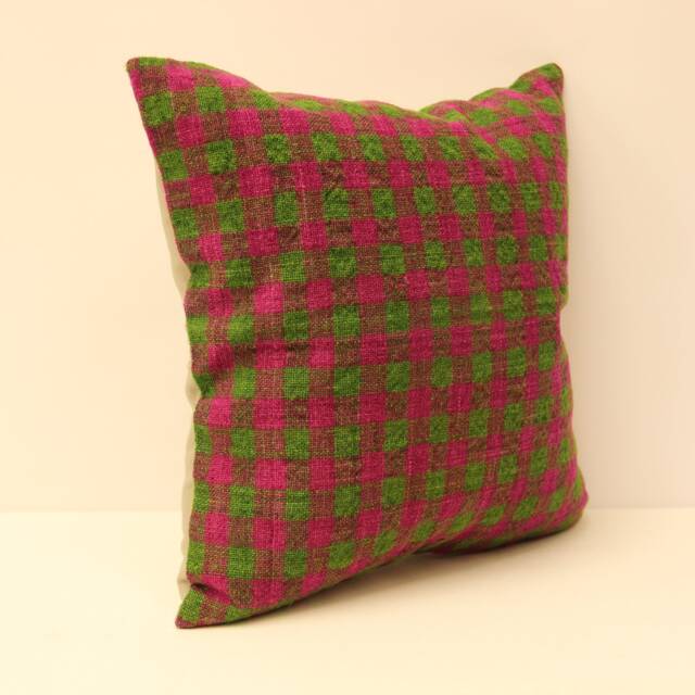 16x16 Turkish Kilim Pillow Cover Handmade Home Living Design Boho Vintage Rustic Throw Pillov Covers Old Cushion 4Kf-74 - image 1