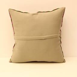 16x16 Turkish Kilim Pillow Cover Handmade Home Living Design Boho Vintage Rustic Throw Pillov Covers Old Cushion 4Kf-74 - thumbnail 4