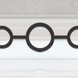 Custom Metal Window Valance, Decorative Cornice, Treatments, Decor - thumbnail 4