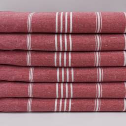 "Turkish Towel, Striped Towel, Beach Towel, Handmade Towel, Cotton Towel, 40""x70" - thumbnail 3