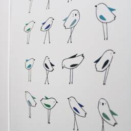 Poster A4 - My Birds Poetic & Delicate Bird Illustration Wall Decoration Collector's Poster - thumbnail 2