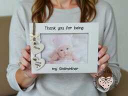 Thank You For Being My Godmother Personalised Photo Frame Gift - thumbnail 1