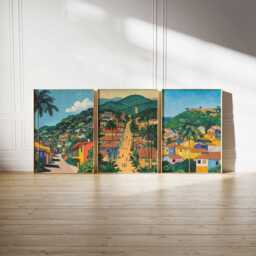 Set Of 3 Cameroon Posters, African Prints, Wall Art, Country Decor Print, Africa Art - thumbnail 2