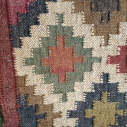 Jute Kilim Exclusive Runner Rug, Bed Side Runner, Long Rug Carpet, 2x10 Ft Feet, Beautiful Rug, Bohemian Braided Pastel Eco - thumbnail 3