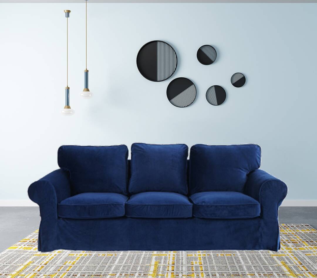 Ektorp Seater Sofa Sofa Cover Protector Ikea Striped Sofa Ektorp