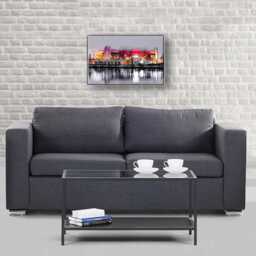 Manchester United, Old Trafford, Wall Canvas, Picture, Print, Art, 38cm X 26cm - thumbnail 2