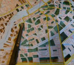 August Strindberg Papercut/Stockholm Map Handmade Poster 50x70cm Hand Cut Map Paper Cutting On Paper Limited Edition Sweden - thumbnail 3