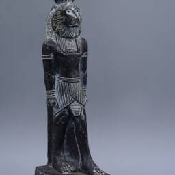 Statue Of Egyptian Art Goddess Sekhmet 3 Style Granite Stone Made in Egypt - thumbnail 3