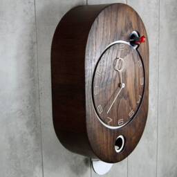 Cuckoo Clock, Tinted Ash Veneer Finish - thumbnail 2