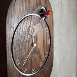 Cuckoo Clock, Tinted Ash Veneer Finish - thumbnail 3