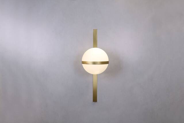 Vanity Light - Modern Wall Sconce Brass Lights- Mid Century Fixture - image 1