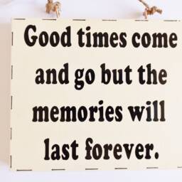 Memories Meaningful Quote Plaque Thoughtful Sentiments Phrase Thinking Of You Friends Family Farewell Gift - thumbnail 3