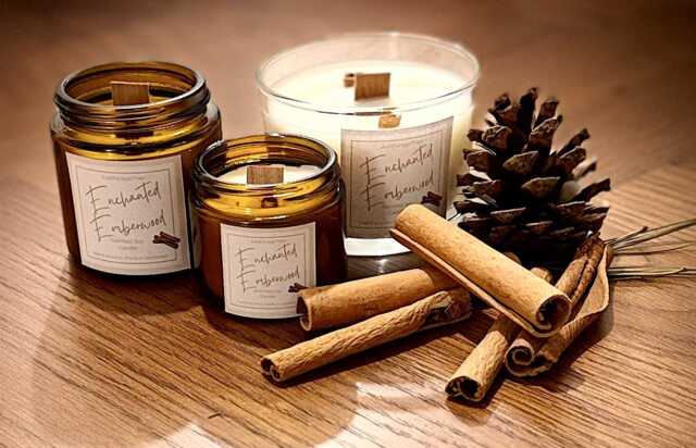 Winter Wonderland Scented Handmade Soy Candle & Wax Melts. Essential Oils. Limited Edition - image 1