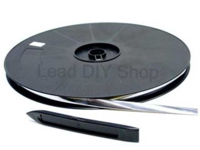 Natural Self Adhesive Lead Strip For Windows & Crafts Genuine Regalead Diy - image 1