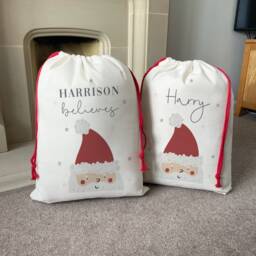 Personalised Christmas Sack - Family Sacks Toy Decorations - thumbnail 3