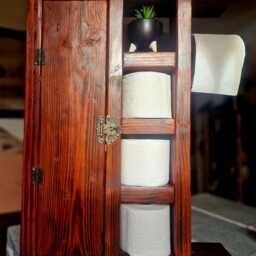 Toilet Roll Holder/Cabinet Storage - thumbnail 4