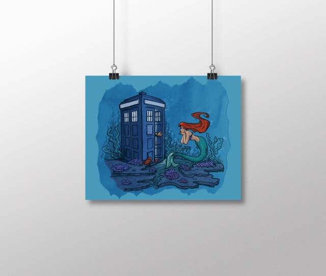 Geeky Home Decor - Part Of Every World Small Print - image 1