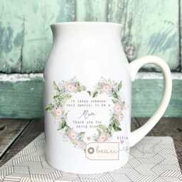 Personalised It Takes Someone Very Special Mum Nanna Nanny Grandma Home Wildflower Butterfly Floral Ceramic Small Vase Jug Mug Birthday Gift - thumbnail 1