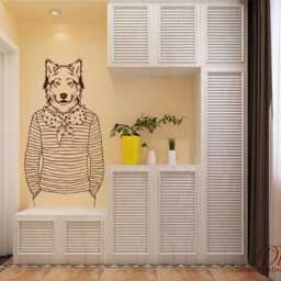 Animal Head Vinyl Wall Decals, Nordic Home Decor - thumbnail 3