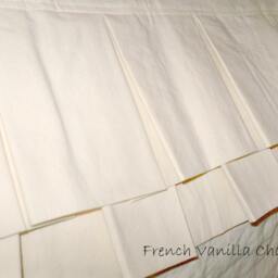 Flirty Pleated Cotton Ticking & Solid Pillow Shams - thumbnail 3