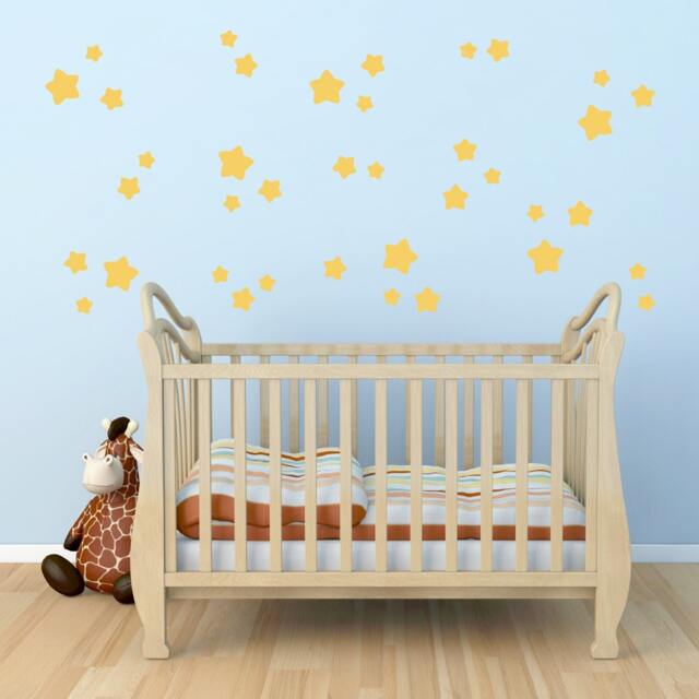 Twinkle Star Wall Decals Set Of 38 - Children's Room Decor - image 1