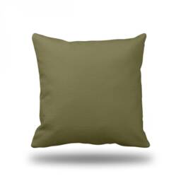 Solid Dark Green- Throw Pillow, Decorative Pillow Cover, Case - Square- 17 - thumbnail 3