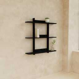 Modular Birch Plywood Floating Wall Shelves - Handmade in England Modern Mid-Century Decor 3 Shelving Unit Scandi Japandi Design - thumbnail 3