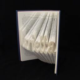 Marietta - Industry Logo 8 Letters Folded Book Art Sculpture - thumbnail 2