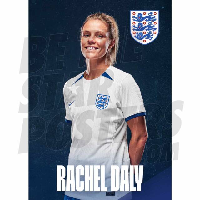 Lionesses Daly 23/24 Home Headshot Poster - Officially Licensed Product A4/A3 Framed Options - image 1