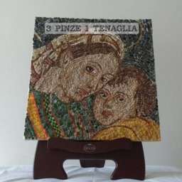 Mosaic Painting Madonna Della Seggiola By Raphael - Renaissance, Marble, Enamel, Gold - thumbnail 2