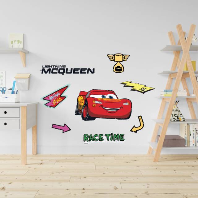 Cars Children's Popular Characters Room Decorations Removable Repositionable Wall Stickers Decal Home Decor Art 17 - image 1