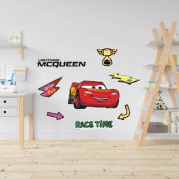 Cars Children's Popular Characters Room Decorations Removable Repositionable Wall Stickers Decal Home Decor Art 17