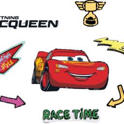 Cars Children's Popular Characters Room Decorations Removable Repositionable Wall Stickers Decal Home Decor Art 17 - thumbnail 2