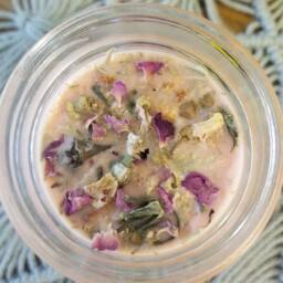 Rose, Chamomile, Rosemary & Sweet Orange All Natural Soy Candle - thumbnail 3