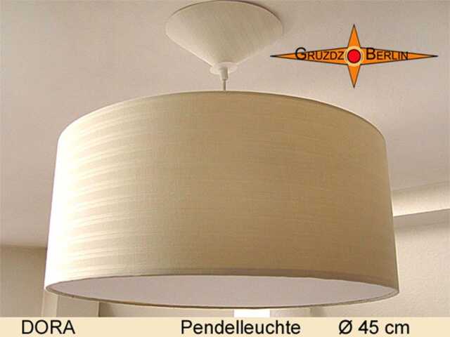 Beige Pendant Lamp Dora ??60 cm Hanging With Diffuser - image 1