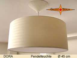 Beige Pendant Lamp Dora ??60 cm Hanging With Diffuser