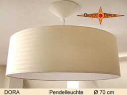 Beige Pendant Lamp Dora ??60 cm Hanging With Diffuser - thumbnail 4