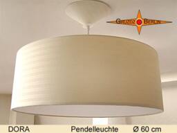 Beige Pendant Lamp Dora ??60 cm Hanging With Diffuser - thumbnail 2