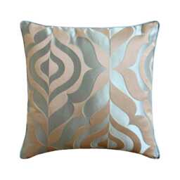 "Decorative Teal Blue Pillow Case Cover 24""x24""/26""x26" - thumbnail 1