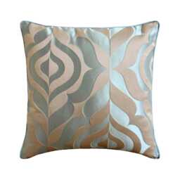 "Decorative Teal Blue Pillow Case Cover 24""x24""/26""x26" - thumbnail 1