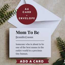 Personalised Mom To Be Candle Gift Hamper Gifts Card Cards Keepsake W - thumbnail 3