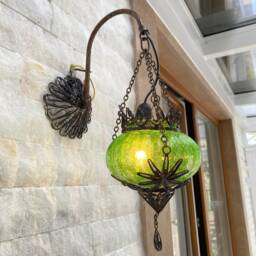 Bathroom Lamp, Bedside Lamp, Wall Light, Wall Sconce, Morocco Wall Light, Moroccan Lighting, Turkish Light, Morocco Lamp, Morocco Lantern - thumbnail 2